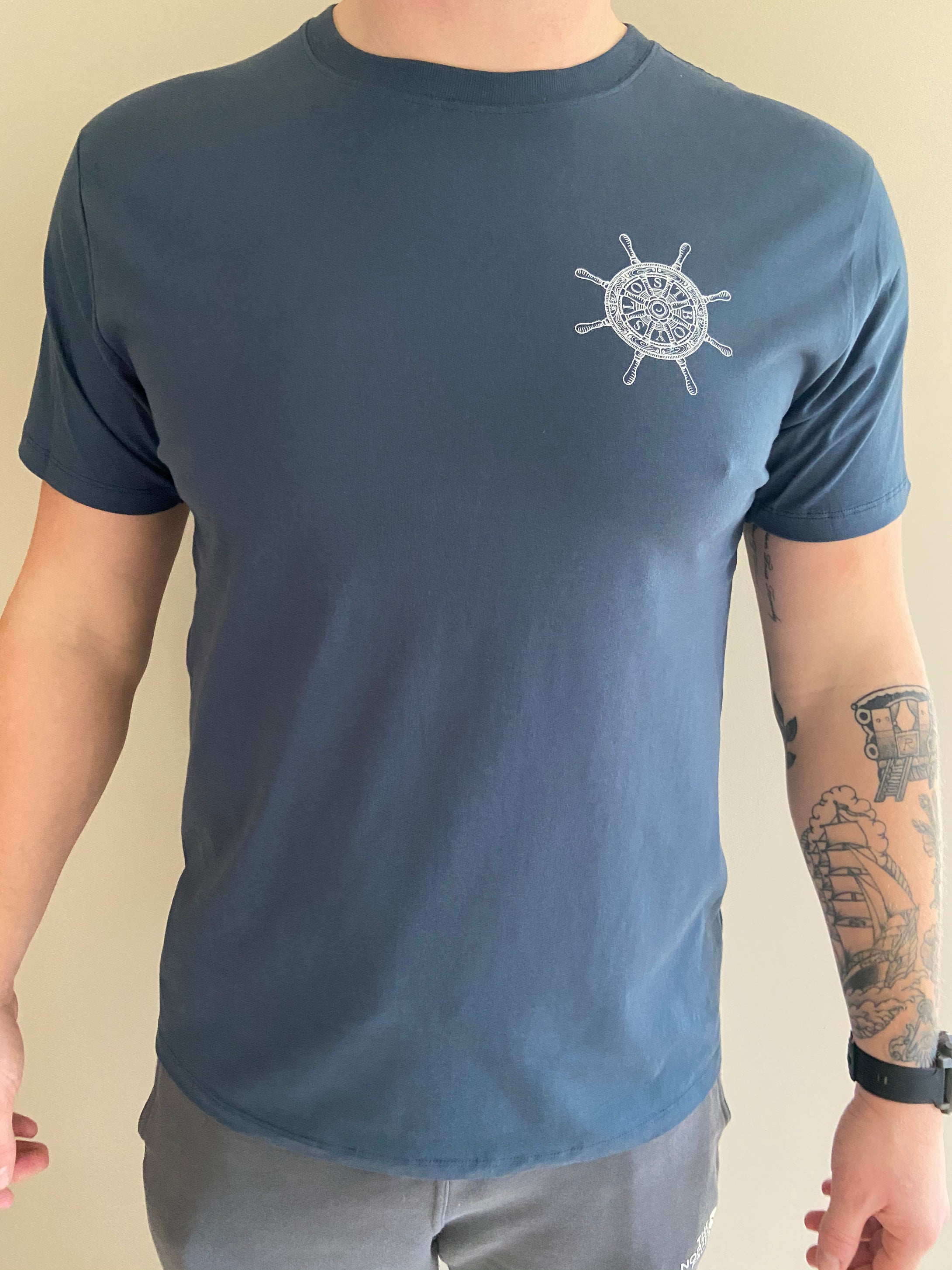 WHEELHOUSE TEE (DENIM)